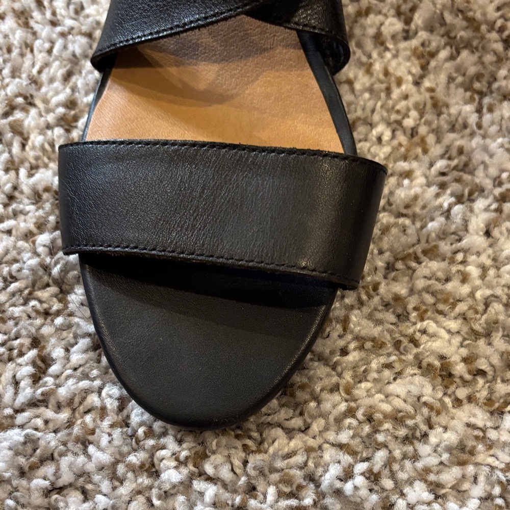 Lucky Brand Black Strappy Sandals - Picture 4 of 8